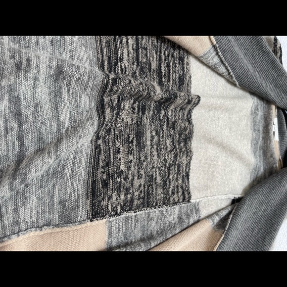 Nordstrom Collection 100% Cashmere Open Cardigan Sweater Grey Size S/M - Picture 8 of 14